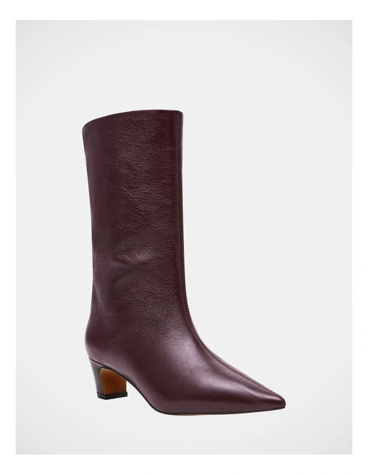 Lytton Boots in Burgundy image 2