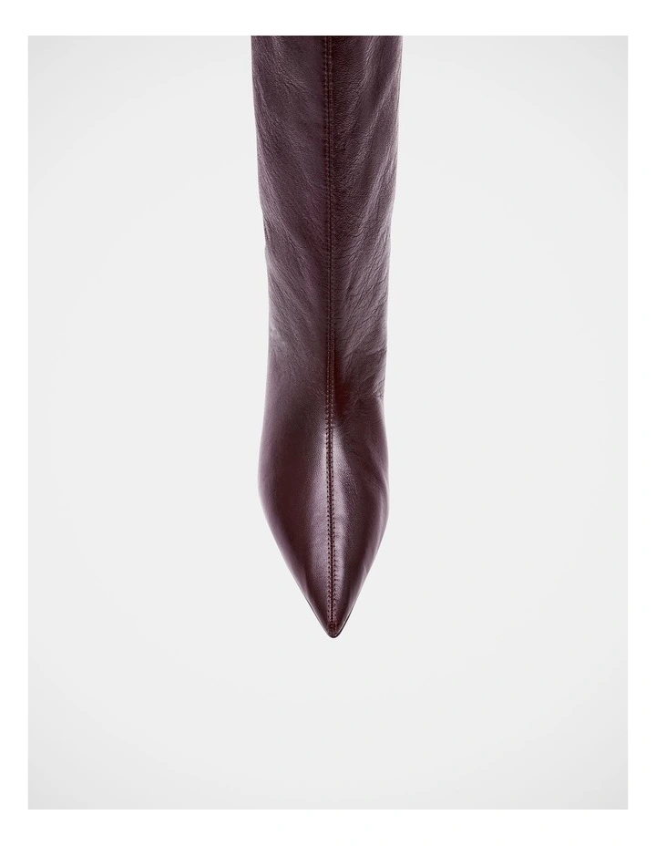 Lytton Boots in Burgundy image 4