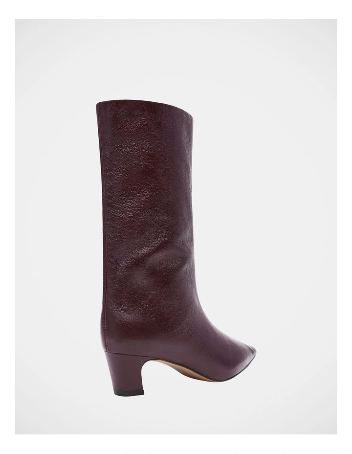 Lytton Boots in Burgundy image 6