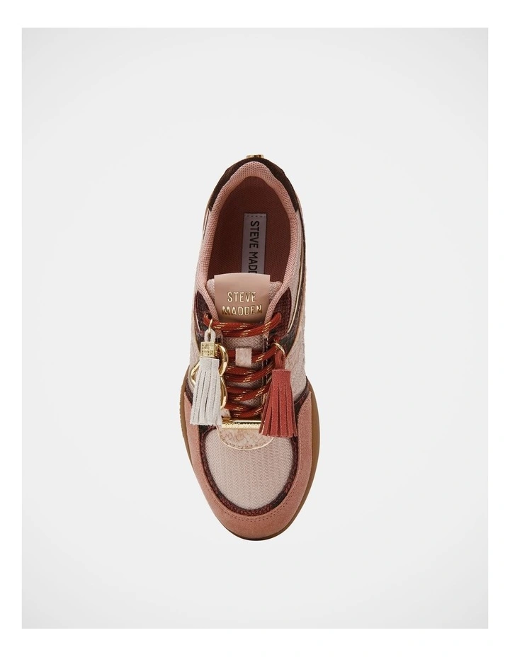 Brioche Sneakers in Mauve Multi image 4