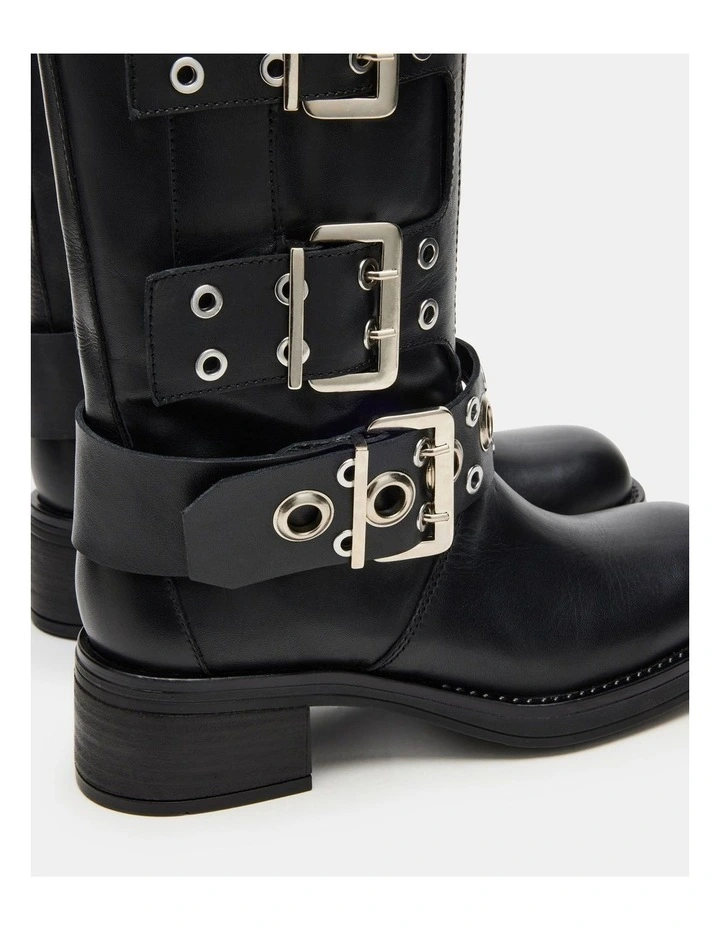 Rampage Black Leather Boot image 5