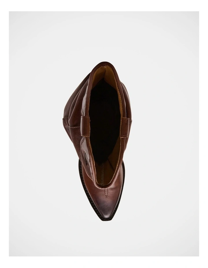 Stage Cognac Leather Boot image 4