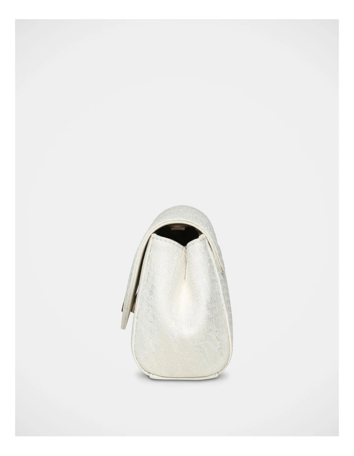 BNylah Crossbody Bag in White/Gold image 4
