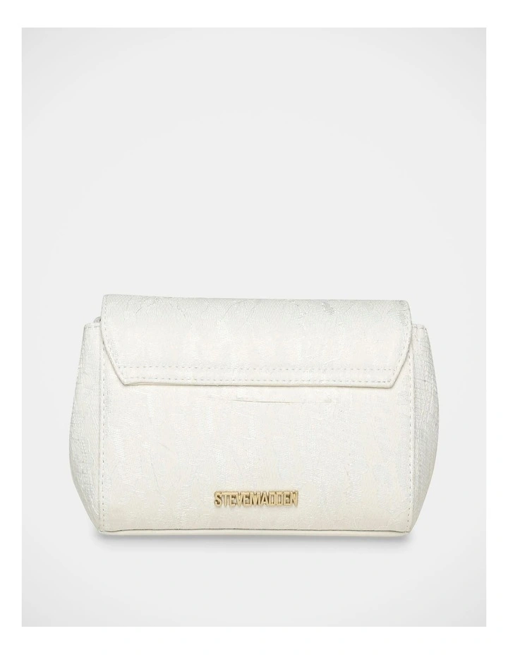 BNylah Crossbody Bag in White/Gold image 5