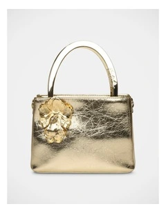 BDino Top Handle Bag in Gold