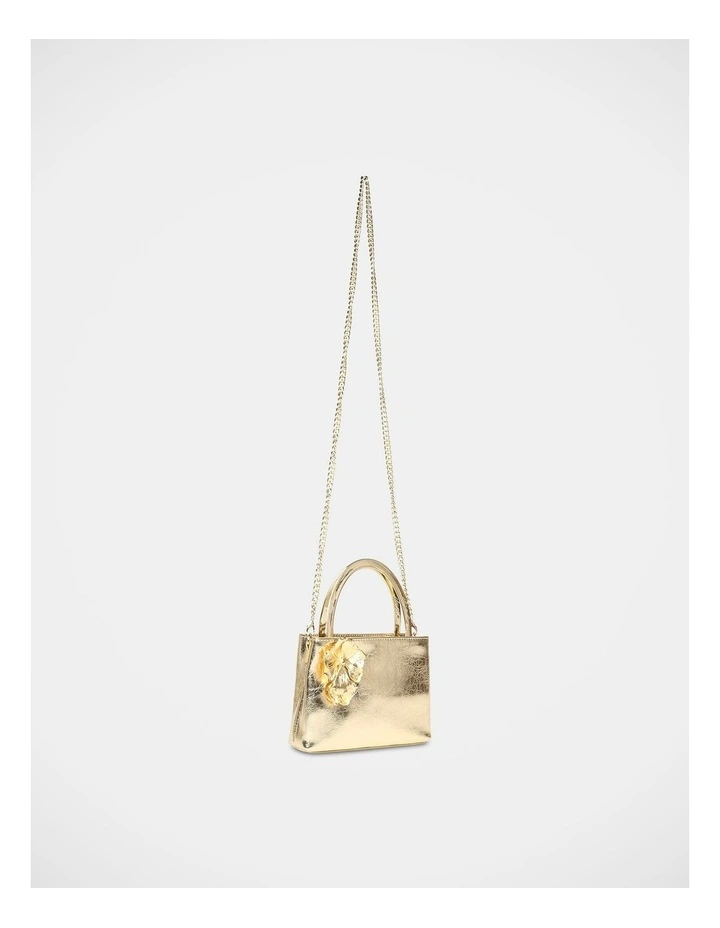 BDino Top Handle Bag in Gold image 2