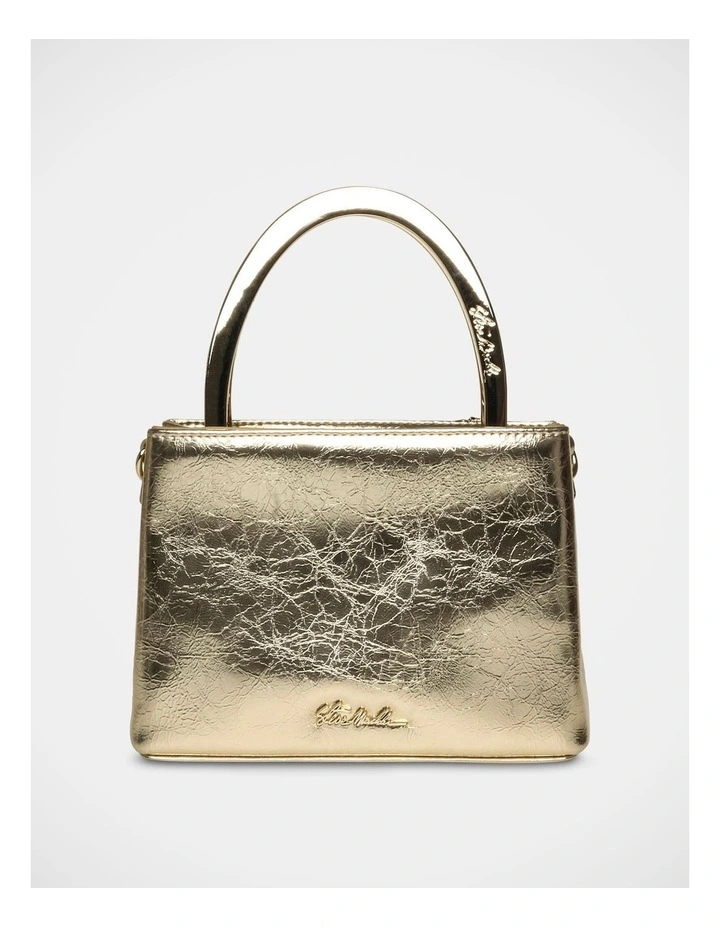 BDino Top Handle Bag in Gold image 5