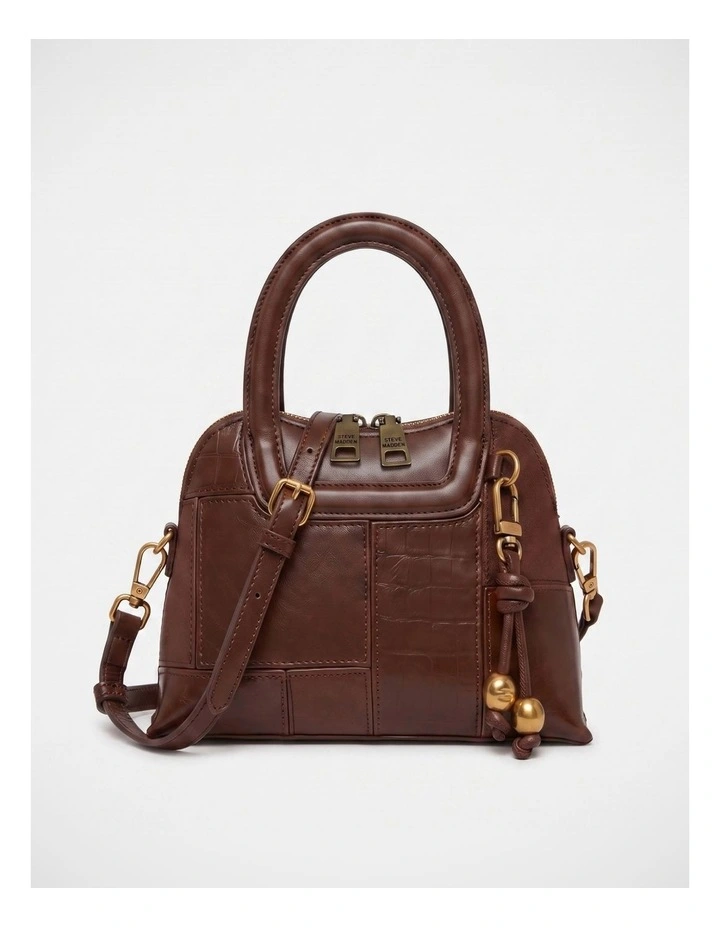 BRomey Top Handle Bag in Brown image 1