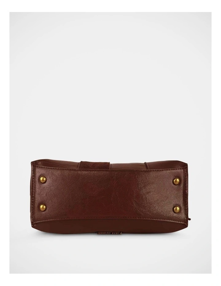 BRomey Top Handle Bag in Brown image 4
