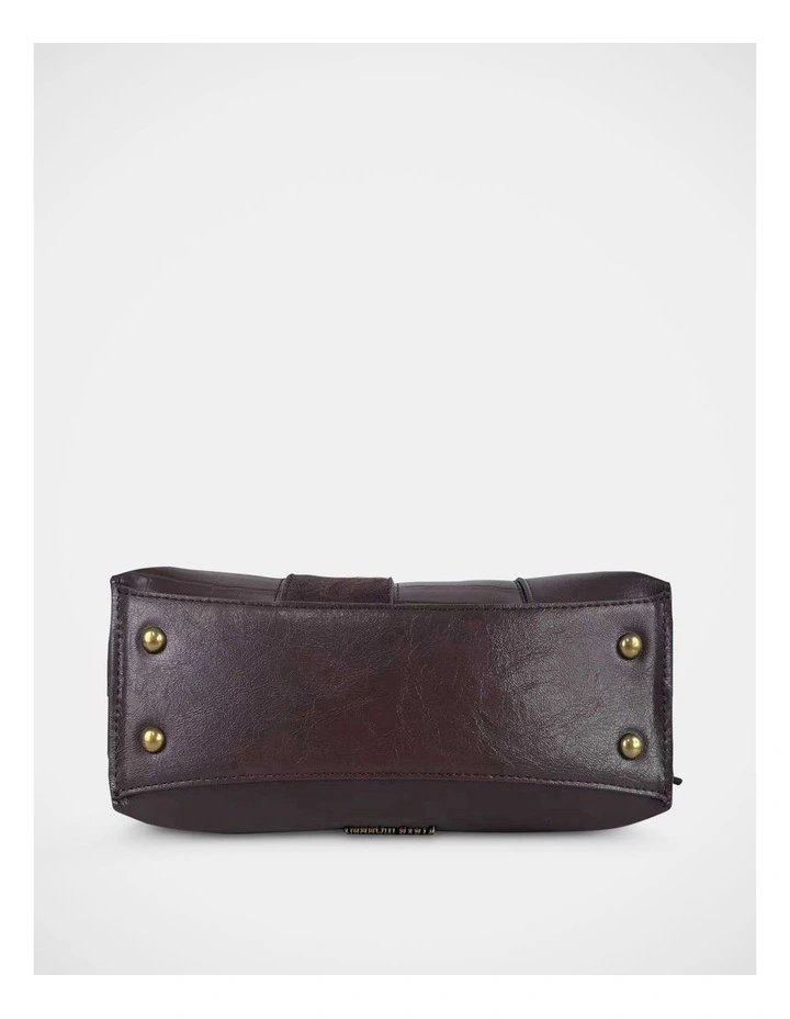 BRomey Top Handle Bag in Brown image 4