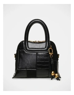 BRomey Top Handle Bag in Black