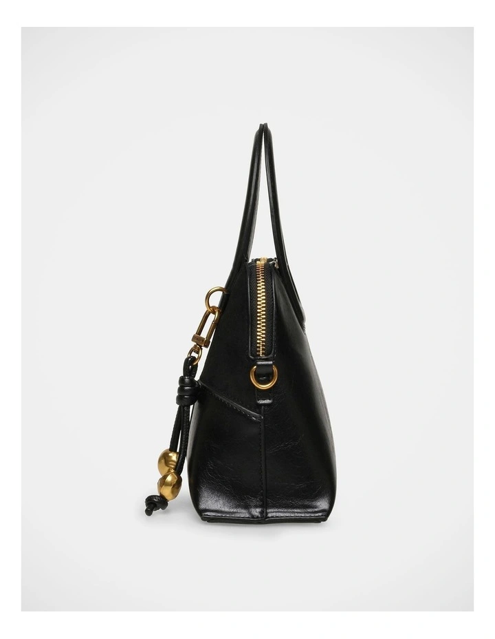 BRomey Top Handle Bag in Black image 3