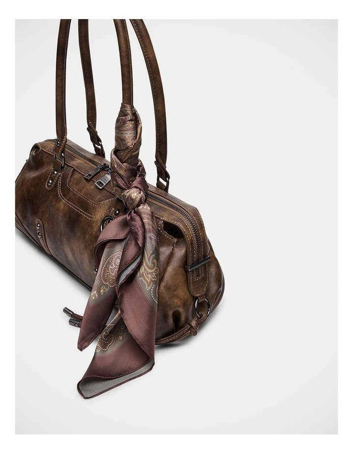 BCierra Shoulder Bag in Brown Multi image 5