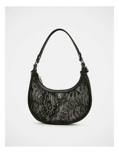 BAmour-L Shoulder Bag in Black/Silver