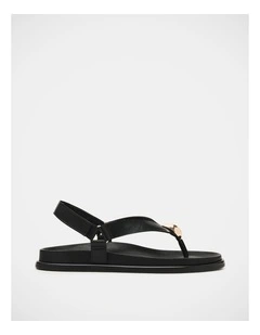 Elvia Sandals in Black