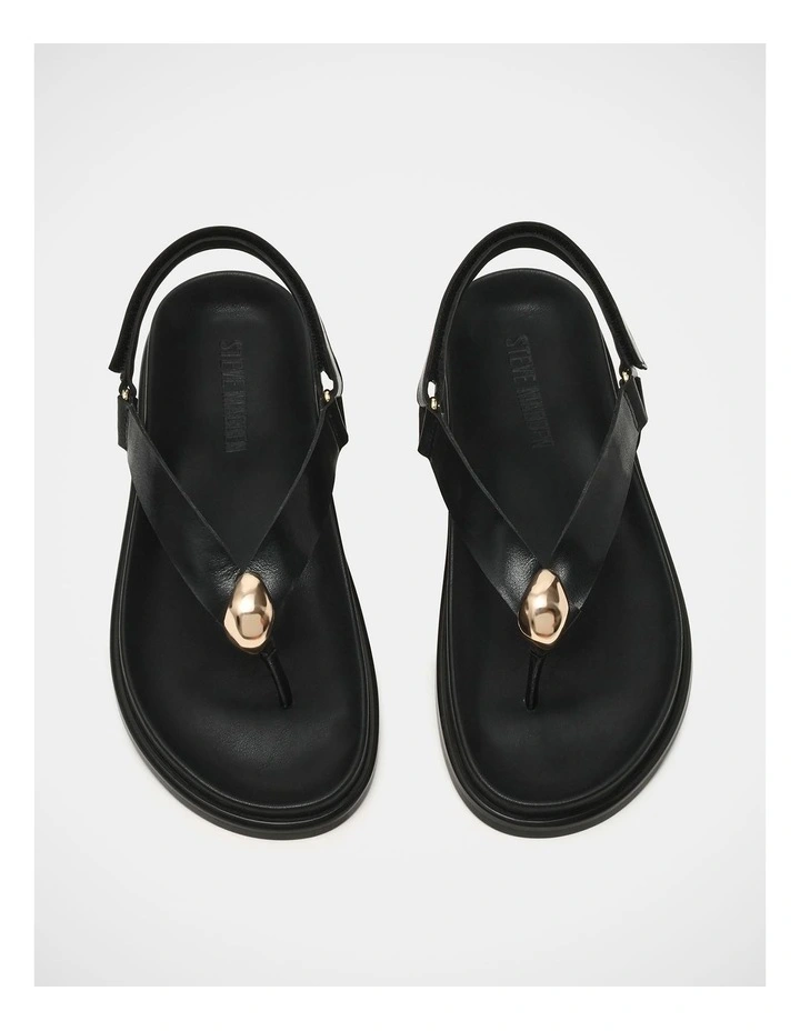 Elvia Sandals in Black image 3