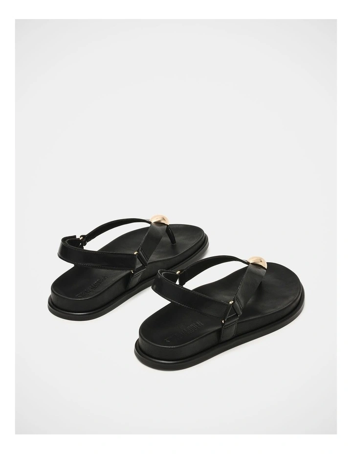 Elvia Sandals in Black image 4