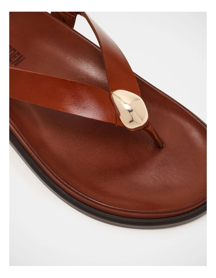 Elvia Sandals in Brown image 5