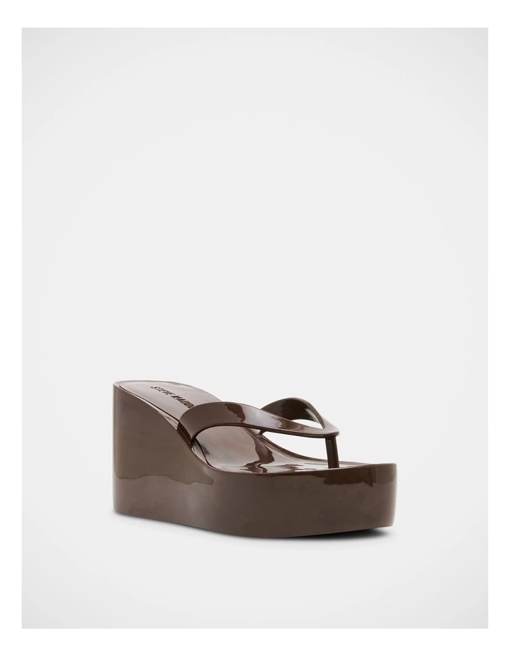 Jella Sandals in Dark Brown image 2