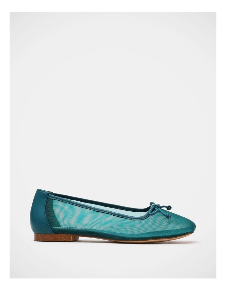 Flaire Flats in Teal image 1