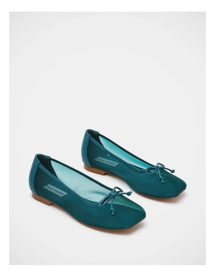 Flaire Flats in Teal image 2