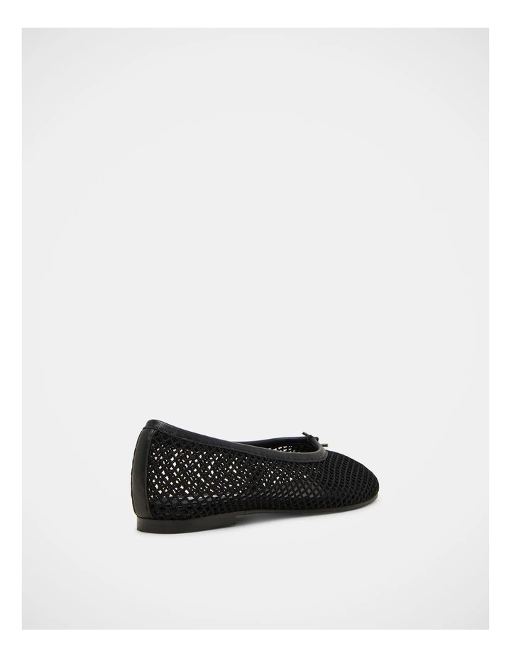 Calico-Mesh Flats in Black image 5