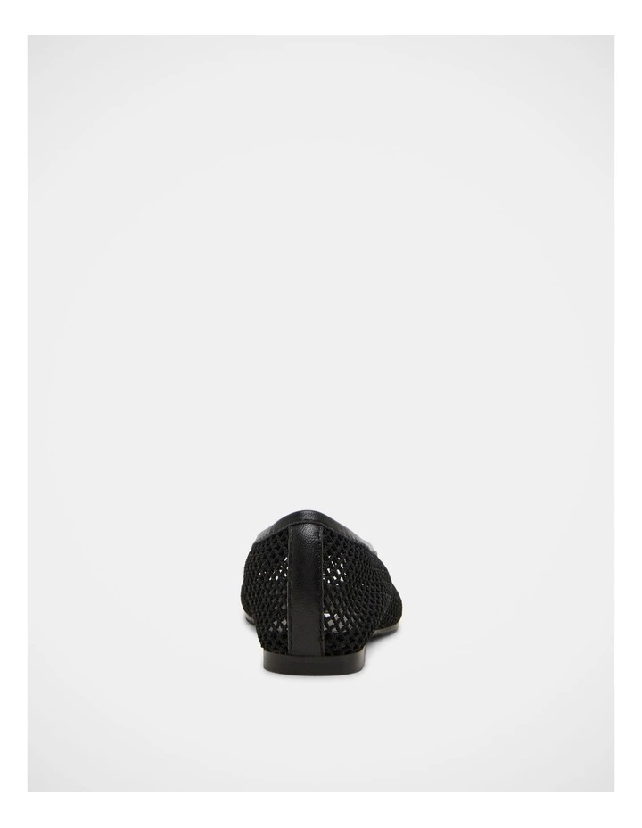 Calico-Mesh Flats in Black image 6