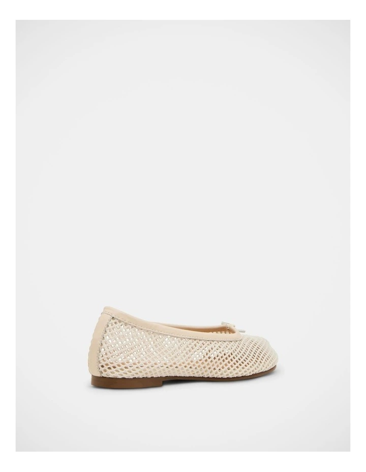 Calico-Mesh Flats in Bone image 5