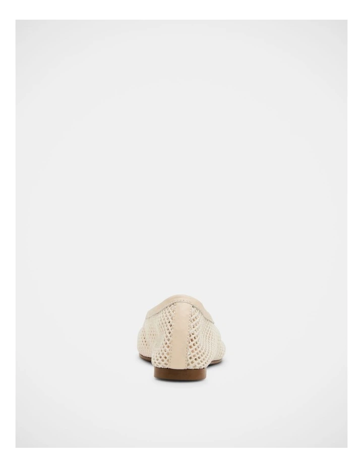 Calico-Mesh Flats in Bone image 6