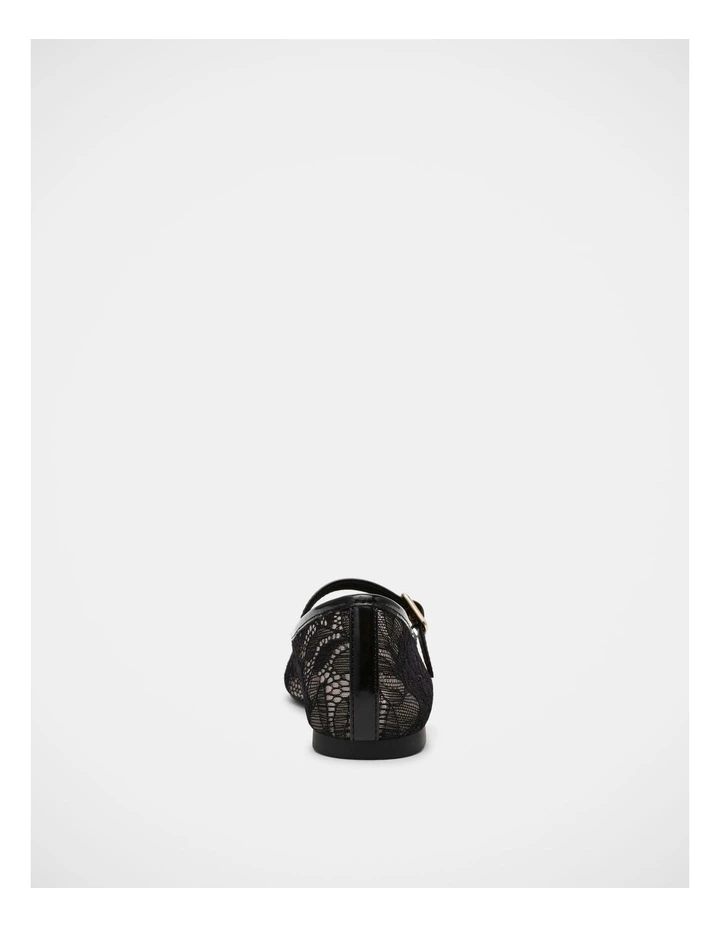 Wildflower-L Flats in Black image 6