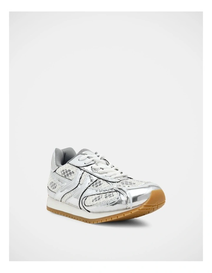Pager Sneakers in Silver Multi image 2