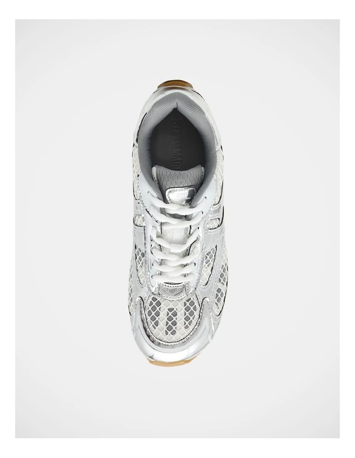 Pager Sneakers in Silver Multi image 4