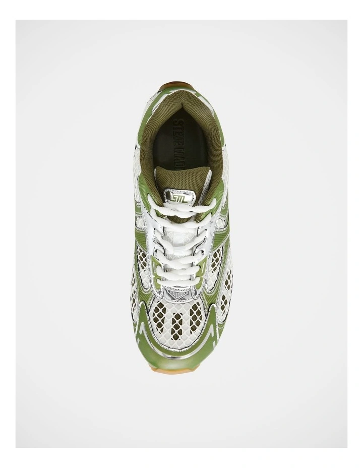 Pager Sneakers in Green Multi image 4
