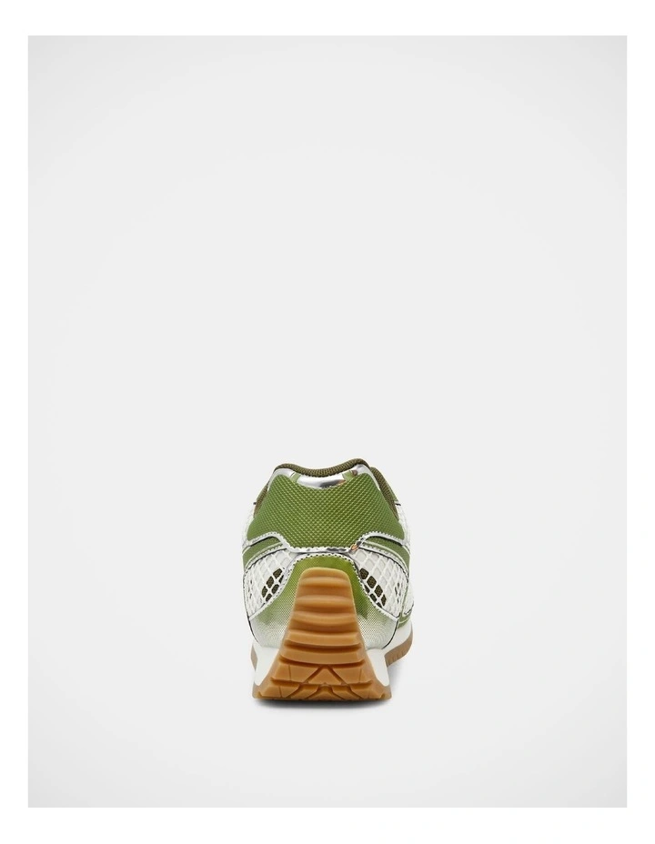 Pager Sneakers in Green Multi image 6