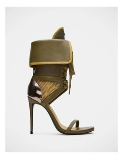 Casella Dress Heels in Olive