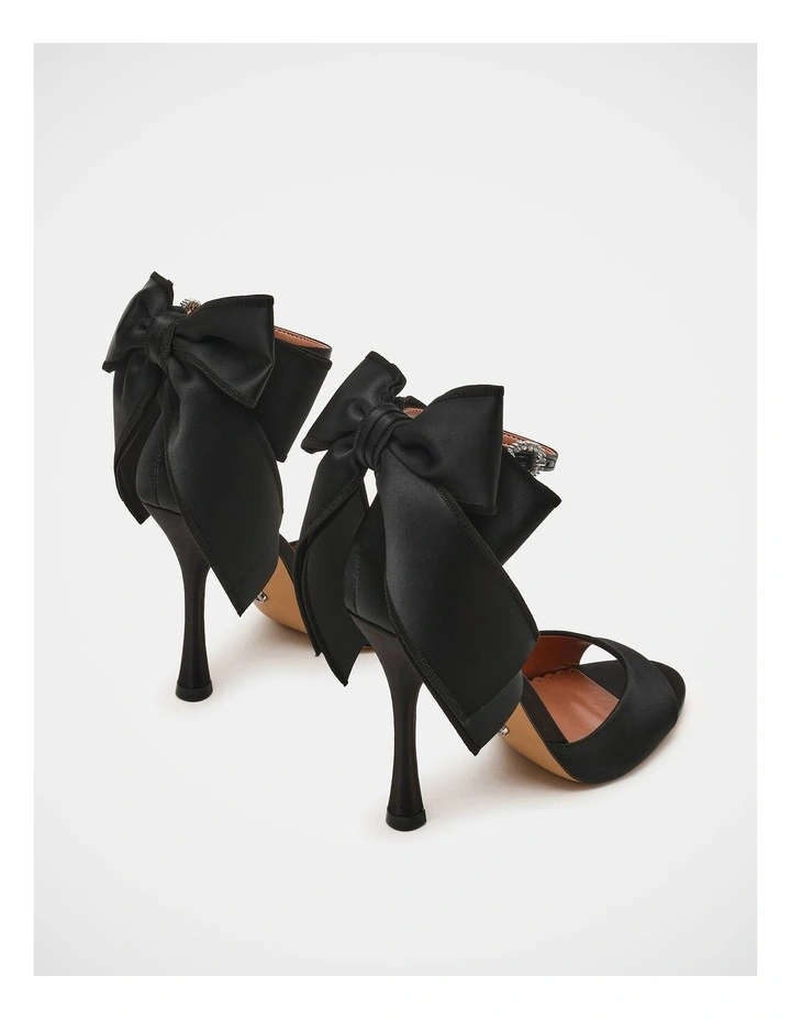 Bougie Dress Heels in Black image 4