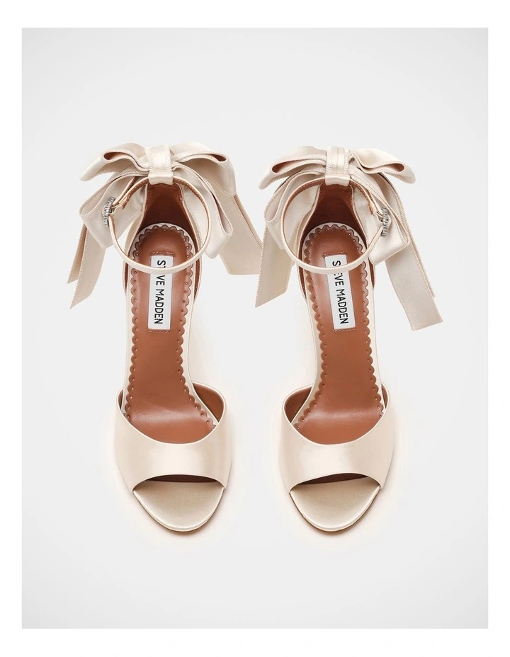 Bougie Dress Heels in Ivory image 3