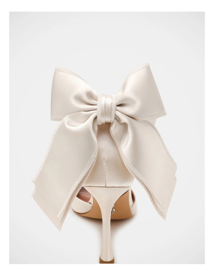 Bougie Dress Heels in Ivory image 5