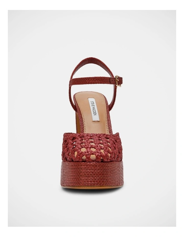 Lexie-Raff Dress Heels in Rust image 3