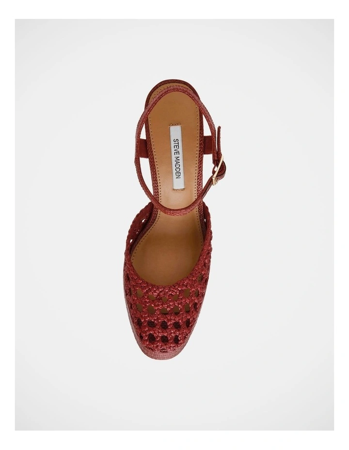 Lexie-Raff Dress Heels in Rust image 4