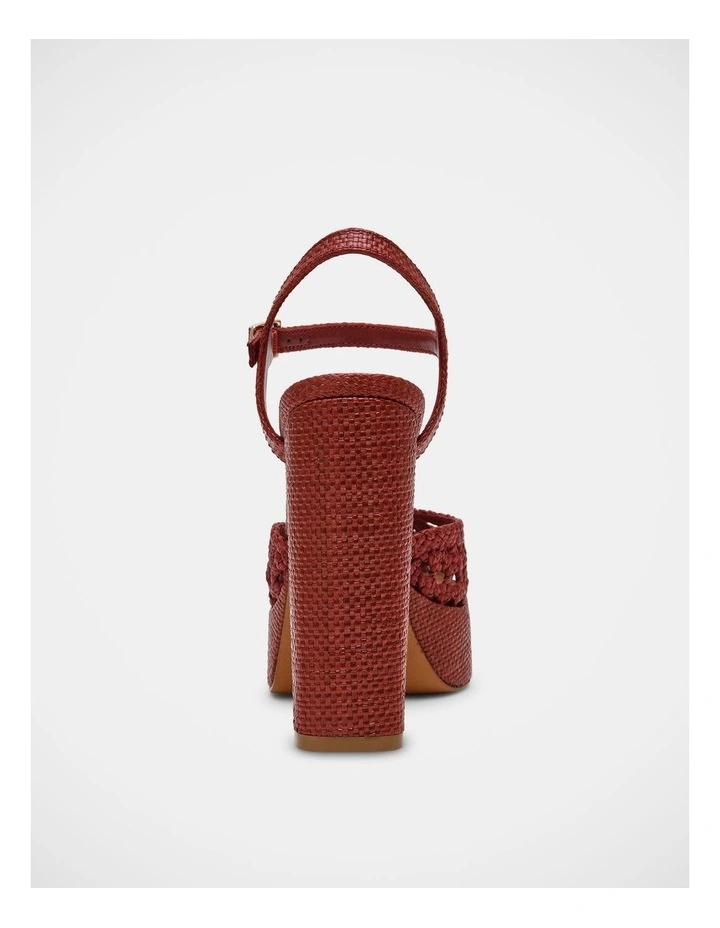 Lexie-Raff Dress Heels in Rust image 6