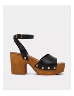 Kealey Black Leather