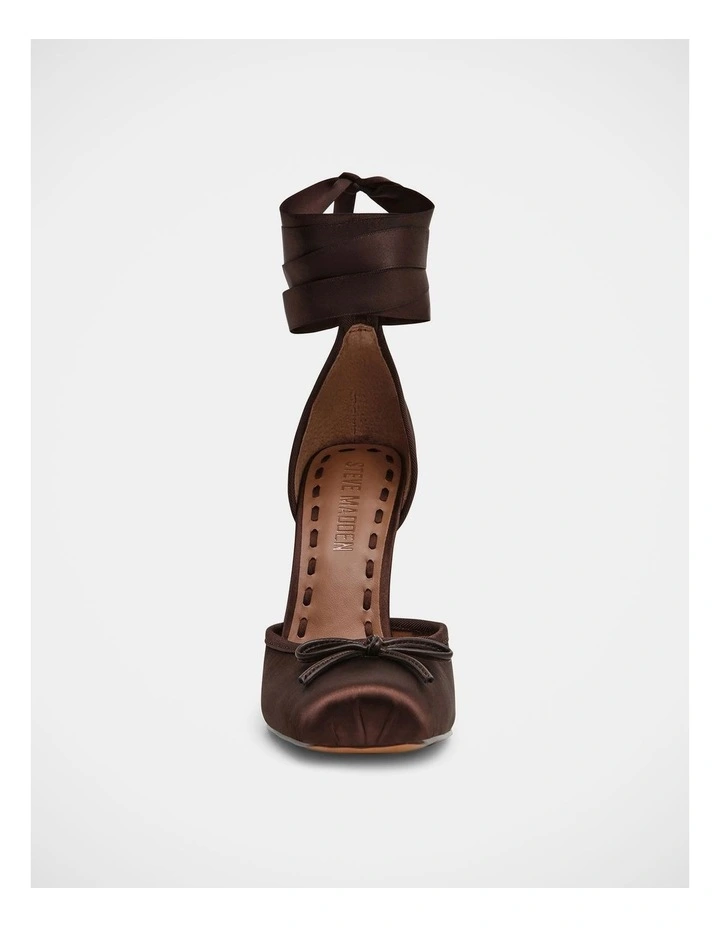 Larina Dress Heels in Dark Brown image 3