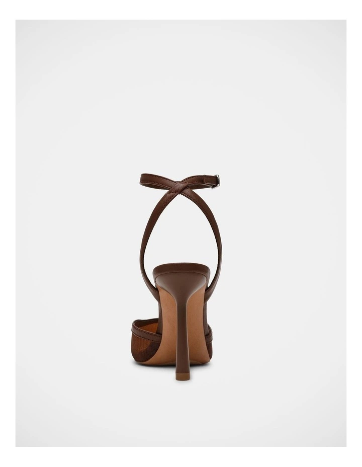 Alliance-M Dress Heels in Brown image 6
