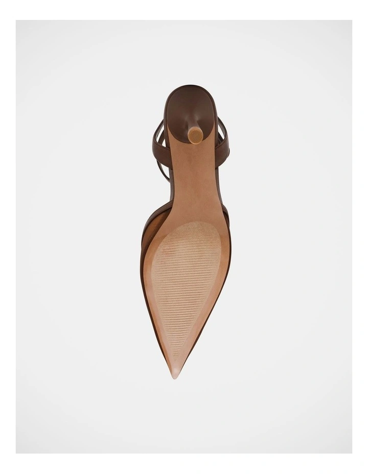 Alliance-M Dress Heels in Brown image 7