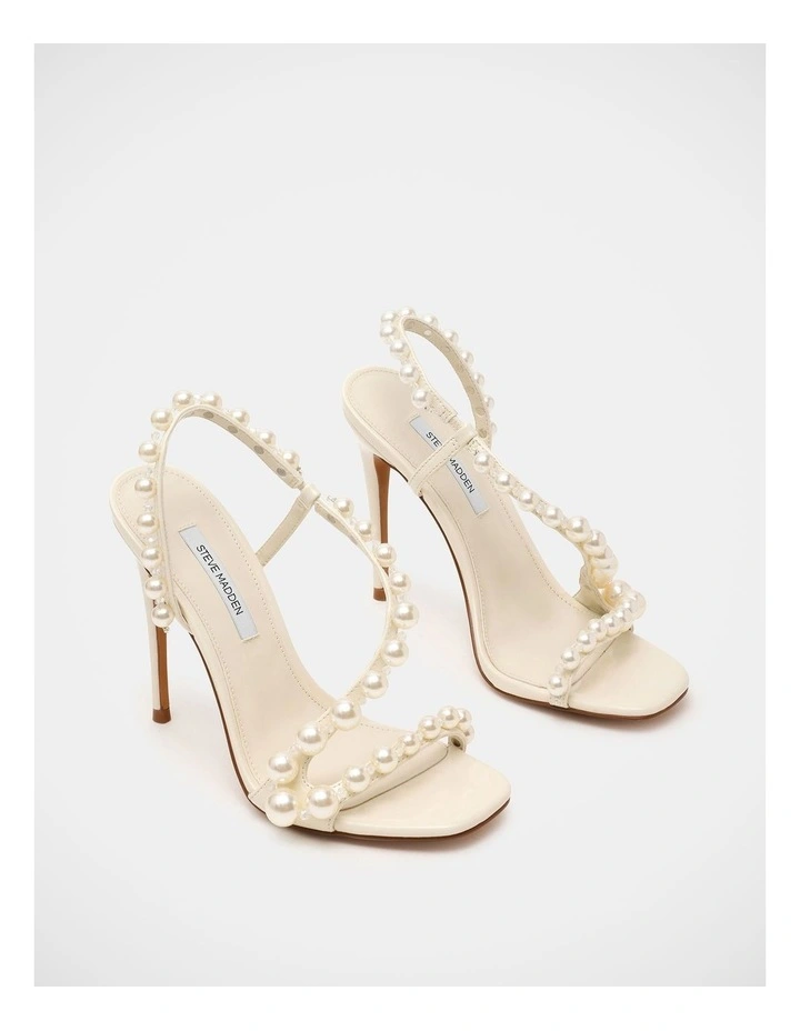 Nylie Dress Heels in White image 2