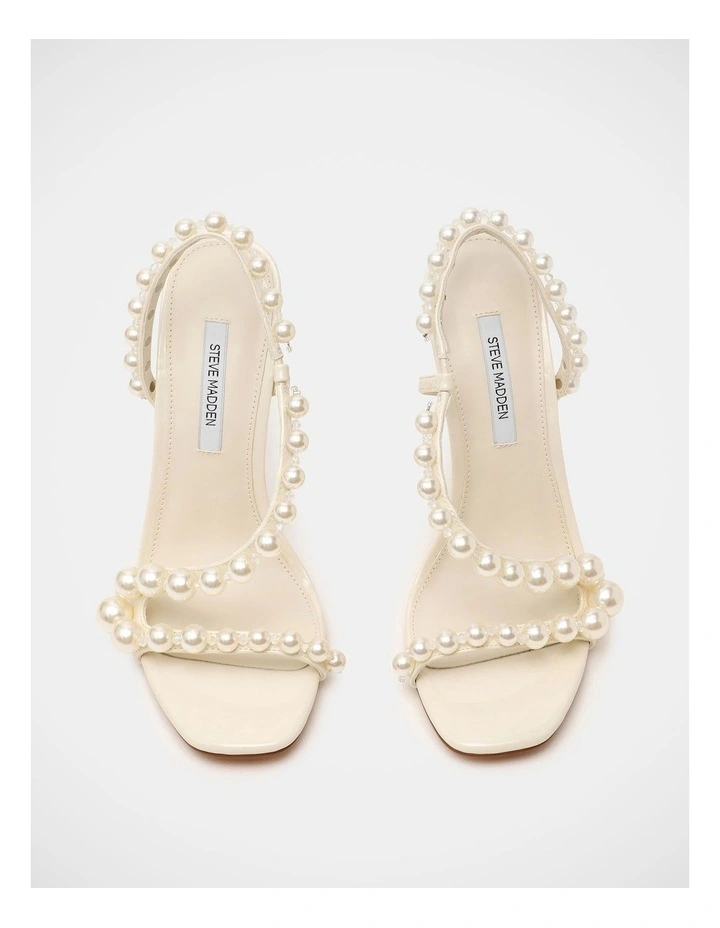 Nylie Dress Heels in White image 3