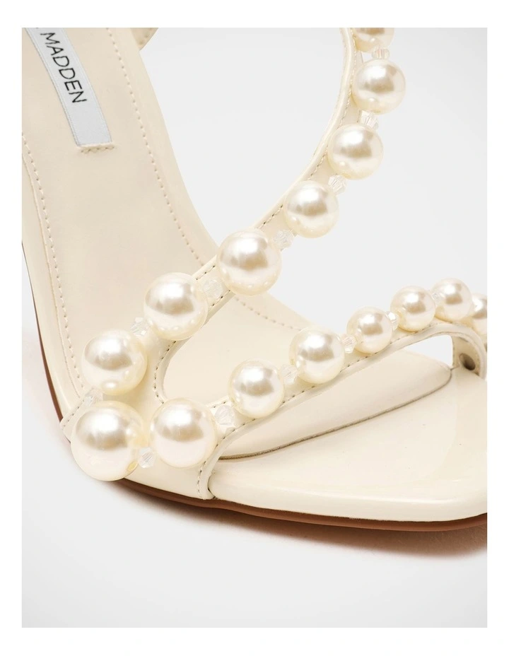 Nylie Dress Heels in White image 5