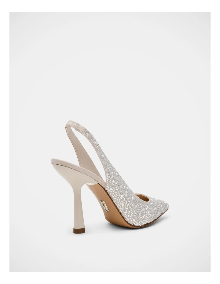 Jeweler-P Dress Heels in Pearl image 5