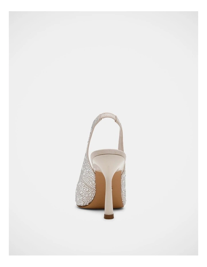 Jeweler-P Dress Heels in Pearl image 6